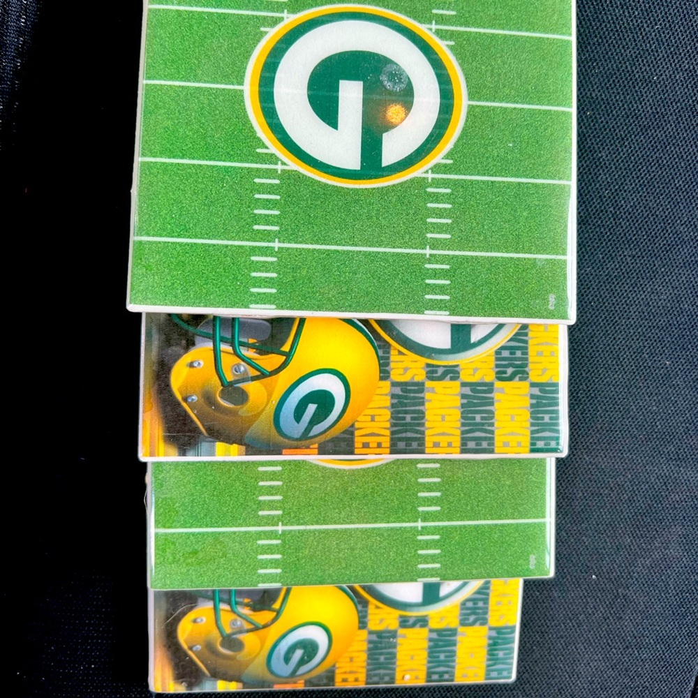 Green Bay Packer Coasters